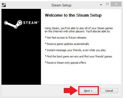 Cara/Langkah-langkah Installasi Steam di Windows 10