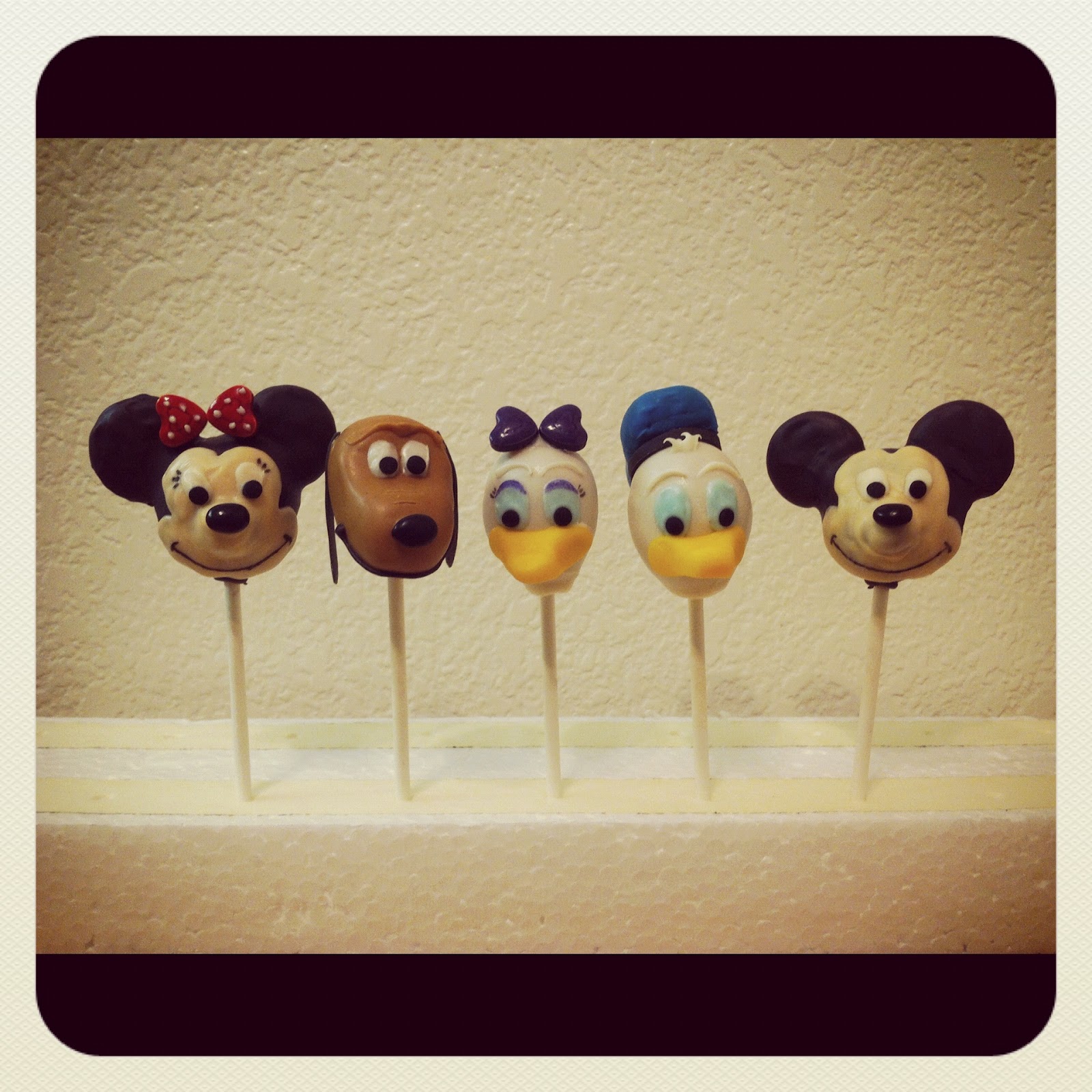 how to make cake pops for baby shower Second attempt at Mickey Mouse & Friends