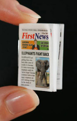 Smallest Newspaper