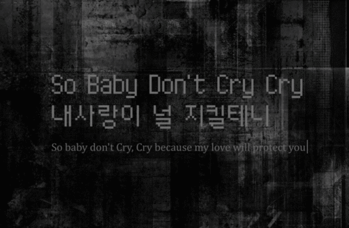 Blog Temmy Irianty Exo Baby Don T Cry Lyrics