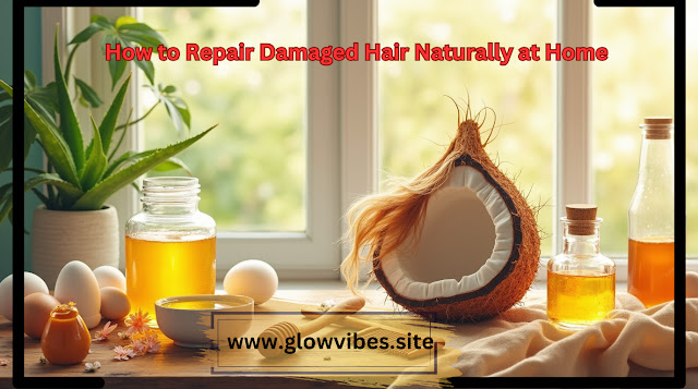 How to Repair Damaged Hair Naturally at Home
