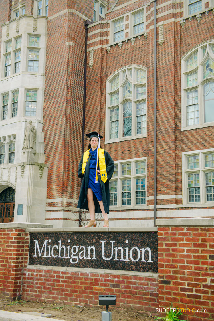 University of Michigan LSA Ross College Graduation Pictures at Michigan Union by SudeepStudio.com Ann Arbor University Graduation Photographer