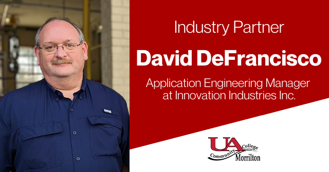 Industry Partner, David DeFrancisco, Application Engineering Manager at Innovation Industries Inc.