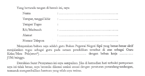 Contoh Surat Pernyataan Bukan Pns - 9ppuippippyhytut