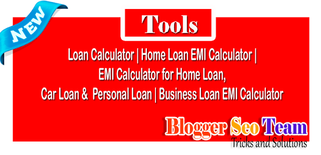 Loan Calculator | Home Loan EMI Calculator | EMI Calculator for Home Loan, Car Loan & Personal Loan | Business Loan EMI Calculator 