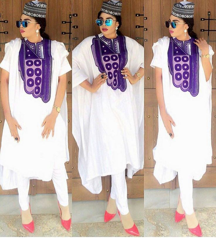 Agbada styles for ladies