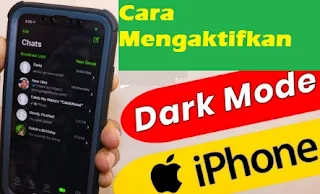 Cara Mengaktifkan Fitur Dark Mode iPhone 6