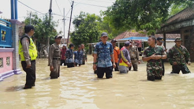 Banjir Susulan Kali Lamong Gresik, Rendam Ribuan Hektar Persawahan Dan Perumahan