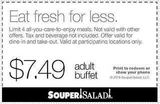 souper salad coupons 2018