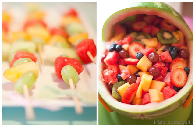 fruit at baby shower, food ideas for a baby shower table, baby girl