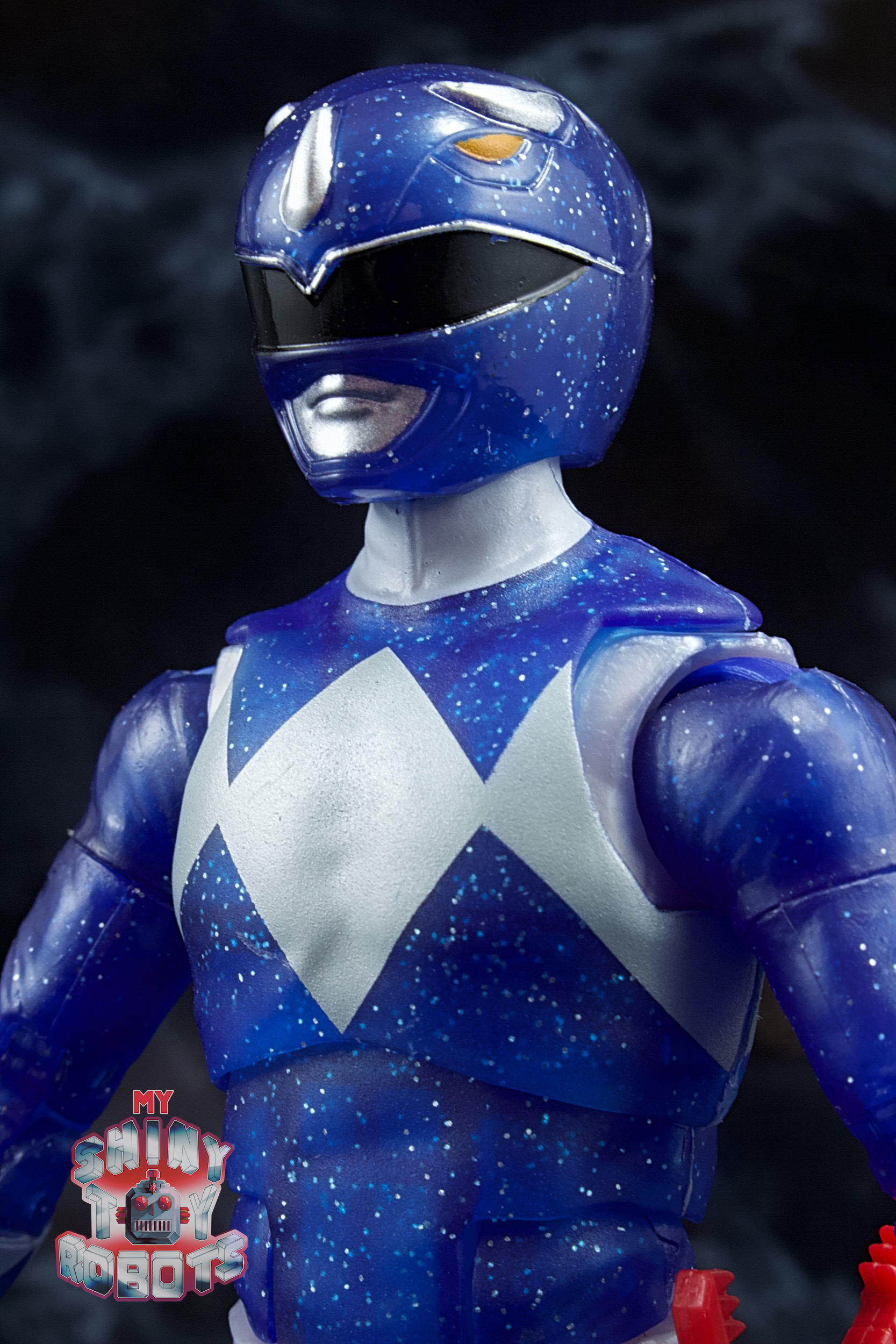 My Shiny Toy Robots: Toybox REVIEW: Power Rangers Lightning Collection  Mighty Morphin 'Metallic' Blue Ranger