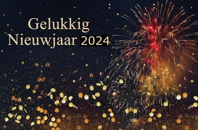 Gelukkig Nieuwjaar 2024 - Nieuwjaarskaarten gratis