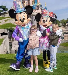 Prince Jacques and Princess Gabriella visit Disneyland