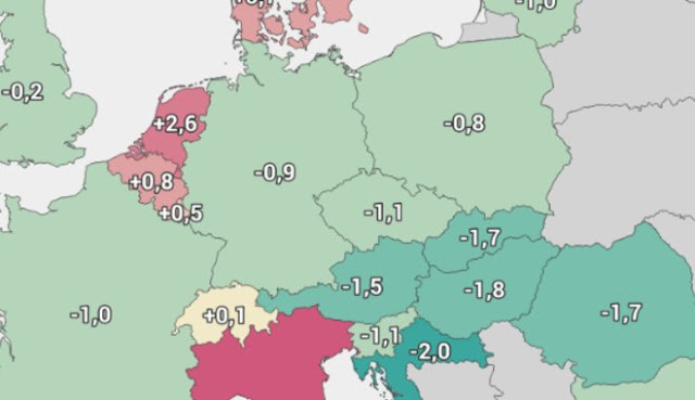 Πού αυξήθηκαν (και πού μειώθηκαν) οι ώρες εργασίας την τελευταία 15ετία στην Ευρώπη