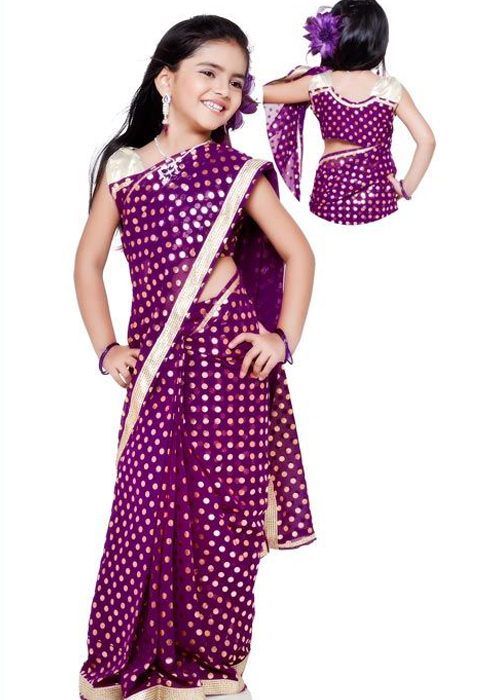 Tips Memilih Model Baju Sari  India  Anak 2022
