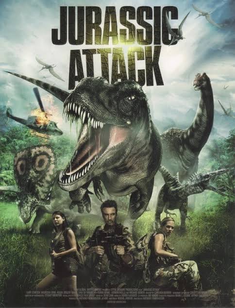 Jurassic Attack (2013) Dual Audio {Hindi-English} BluRay ESubs 480p [270MB] || 720p [750MB]