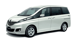 Mazda Biante Snowflake White Pearl