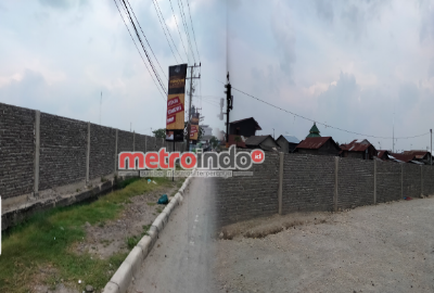Bangunan Tembok di Seputaran Jalan Stasiun Belawan Diduga Tanpa Izin dan Resahkan Warga