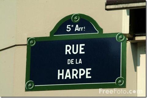The Latin Quarter, Paris, France