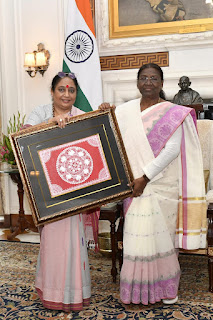 president drauodi murmu and ritu bhushan khanduri