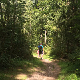 Our family on a hike