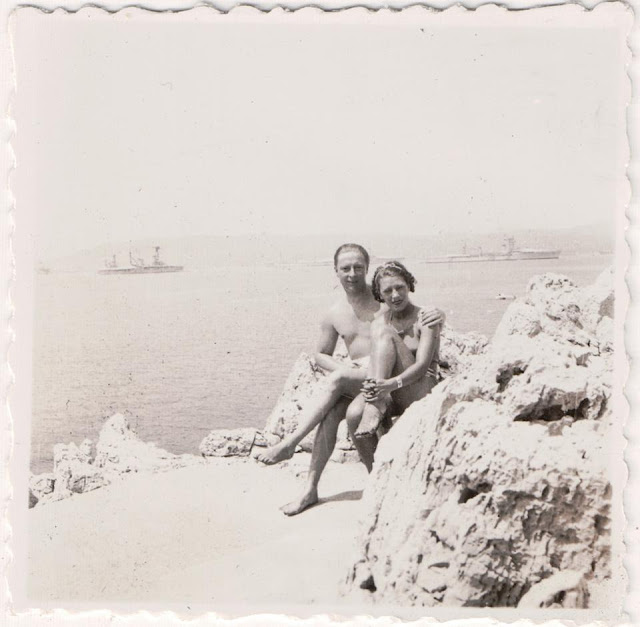 Rudolf Sieber & Tamara Matul. Cap d'Antibes, 1933