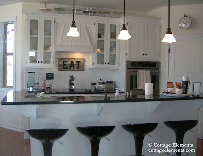 Cottage Elements: Doesn't Matter if it's Black or White . . .