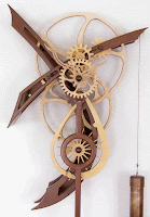 wood gear clock plans