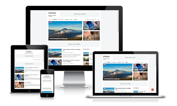 Infinite Responsive template blogger premium