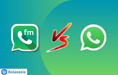Perbandingan WhatsApp Resmi vs FM WhatsApp