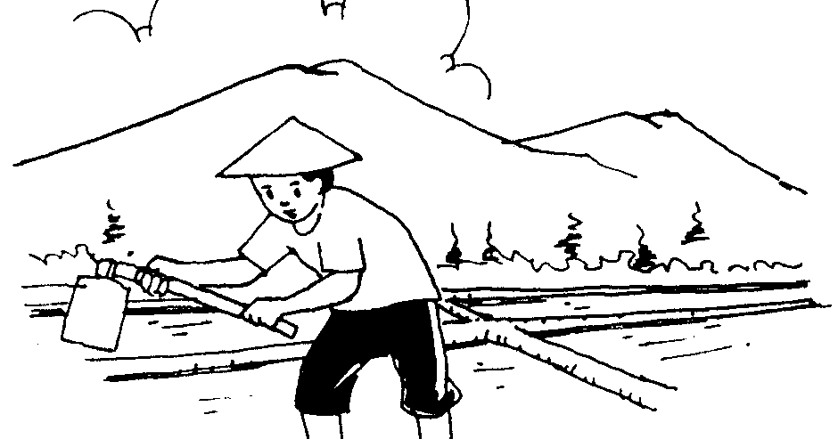 Baru 26 Gambar Petani Di Sawah Kartun