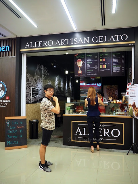 Alfero Artisan Gelato Orchard Gateway Food Review Lunarrive Singapore Lifestyle Blog