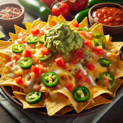 Ultimate Loaded Nachos with Homemade Guacamole A Flavor Explosion