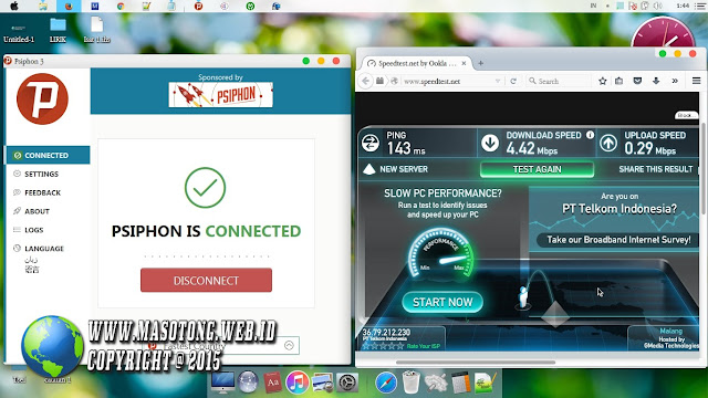 Tutorial Internetan Gratis Dengan Axis menggunakan Psiphon