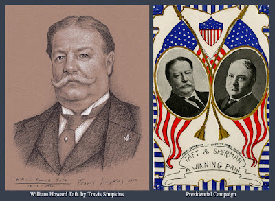 William Howard Taft. 27th President of the United States. Freemason. by Travis Simpkins