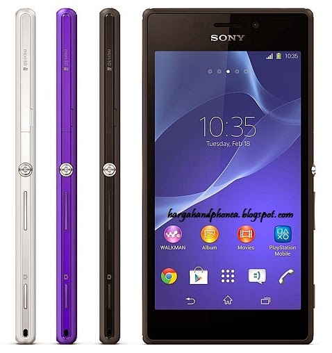 Harga Sony Xperia M2 dan Spesifikasi Lengkap