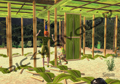 The Sims 2 Castaway Membangun Rumah