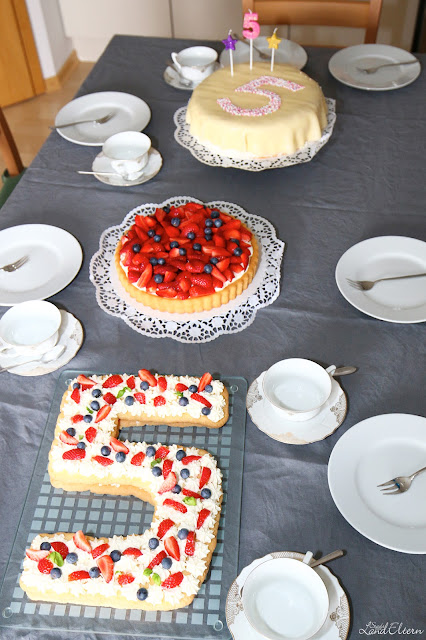 Stadtlandeltern - Number Cake - Zahlenkuchen - Geburtstagstorte - Rezept