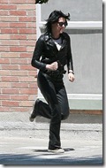 Kristen Stewart On Set Of 'The Runaways'