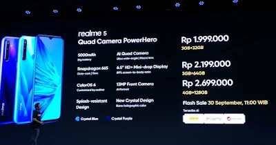 rangkuman spesifikasi realme 5 dan harga