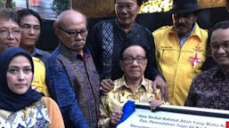 Akbar Tanjung Dukung Anies 2024 Presiden dan Doli Kurnia Berpeluang jadi Ketum Golkar