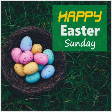 2021 Happy Easter Sunday Wishes