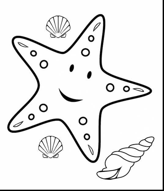 Spectacular Cartoon Starfish Coloring Pages With Starfish Coloring Page And  Patrick Starfish Coloring Pages