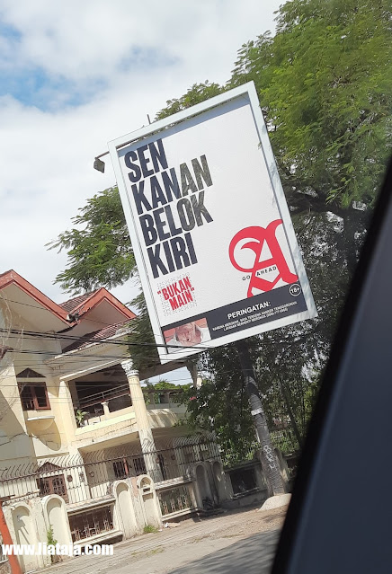 Kumpulan Quotes lucu di Baliho Iklan R0kok A-Mild Go Ahead - liataja.com