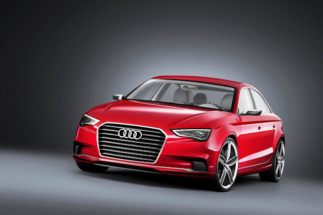 Walpaper mobil Audi merah