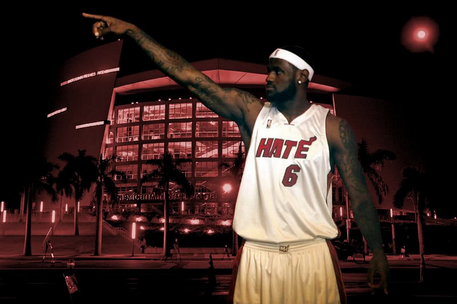  Lebron James Hate Background 