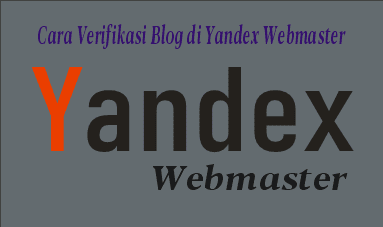 Contoh gambar ilustrasi yandex webmaster