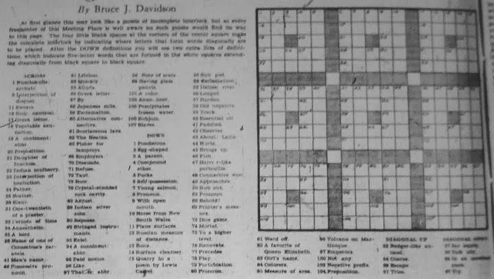And More Of The Same In Brief Crossword The Pre-Shortzian Puzzle Project: Todd Gross on New York Herald-Tribune