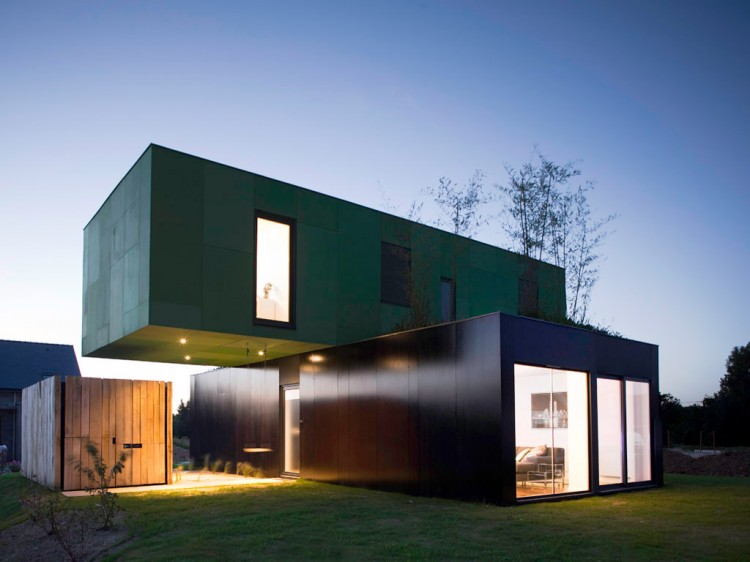 modern box house