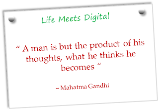 quote on a man by Mahatma Gandhi